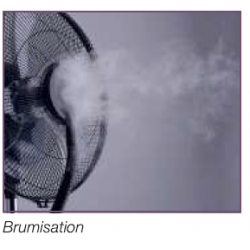 Ventilateur Brumisateur BRUM200 AQUA BREEZE