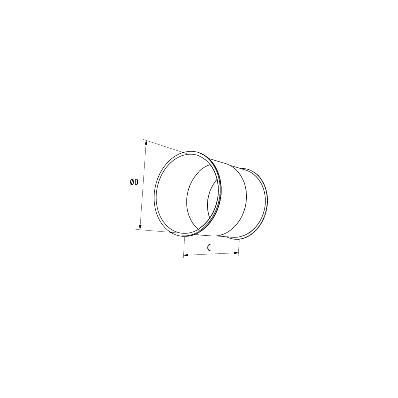 Manchon télescopique circulaire pour CIRCO