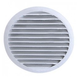 Grille de façade circulaire D. 100mm