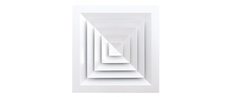 Terminal VMC Diffuseurs D air Carr s Pour Faux plafond